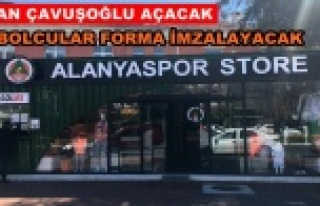 Alanyaspor Store resmen açılıyor