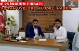 Alataş'tan sağlık indirimi