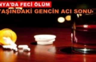 Alkolle birlikte ağır kesici alınca...