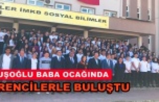 Bakan Çavuşoğlu Alanya'da