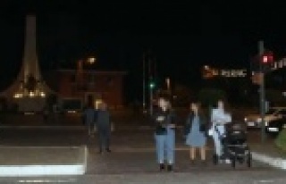 Deprem halkı sokağa döktü