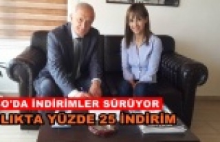 Esnafa yüzde 25 sağlık indirimi