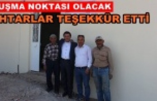Fakırcalı Mahalle Konağı tamamlandı