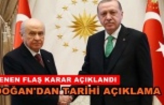 FLAŞ! 24 Haziran 2018'de erken seçime gidiyoruz