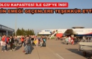 'Kim demiş GZP'ye büyük uçak inemez...