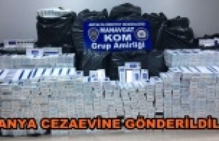 Meyve kasalarında binlerce sahte sigara ele geçirildi
