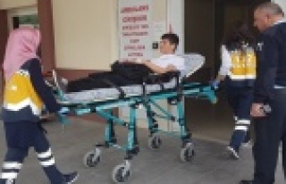 Okul servisi öğrenciye çarptı: 1 yaralı