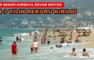 Turizmde Nisan’a rekorla girdik