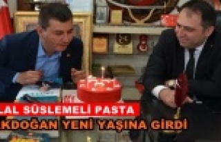 Türkdoğan'a doğum günü sürprizi