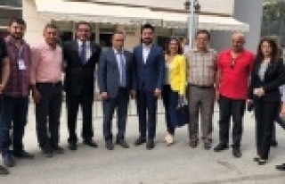 Alanya CHP'den ittifak ortaklarına ziyaret