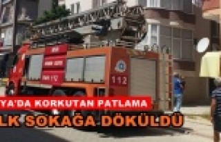 Alanya'da korkutan patlama!