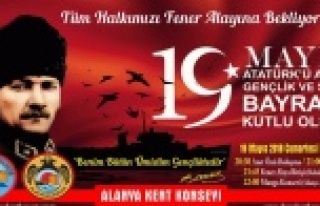 Alanya fener alayına davetli