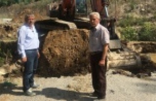 Alanya İmamlı yoluna menfezli bakım