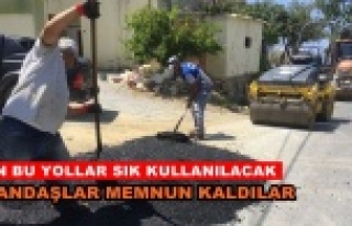 Alanya yollarına yaz bakımı