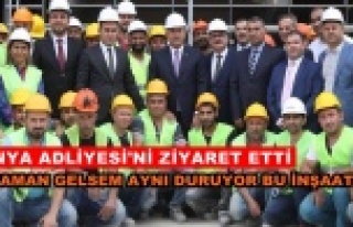 Bakan Mevlüt Çavuşoğlu memleketi Alanya'da