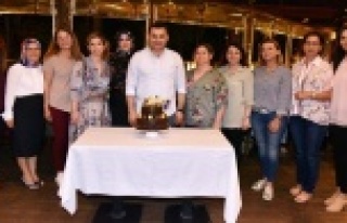 Başkan Yücel'e sürpriz kutlama