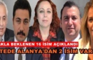 CHP Antalya Milletvekili Aday Listesi belli oldu
