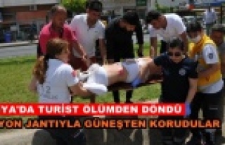 Danimarkalı kız motosiklet kazasında yaralandı