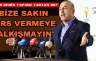 Dışişleri Bakanı Çavuşoğlu’ndan Sarkozy’e...