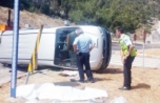Güney Koreli turistleri taşıyan minibüs kaza yaptı:...