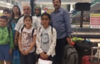 İnönü İlkokulu Polanya'dan döndü