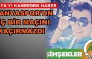 Kamyon altında kalan genç Alanyaspor aşığı çıktı