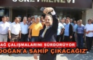 Nurettin Uludağ Alanyalı muhtarlarla buluştu