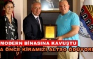 SGK Müdürü'nden Başkan Şahin'e teşekkür...