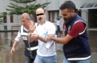 Sokak ortasında eşini dövüp serbest kalan koca...