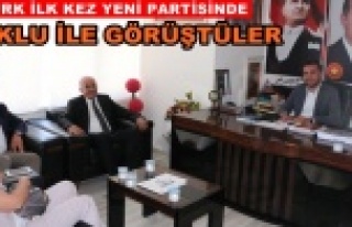 Sönmez ve Öztürk'ten Ak Parti ziyareti