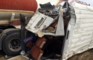 Tanker kazasında 14 yaşındaki oğlunu kaybeden...