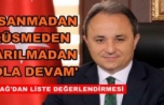 Uludağ: Bakanımız tekrar bizi gururlandırdı