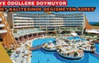 Alaiye Resort & Spa Hotel'e ödül üstüne...
