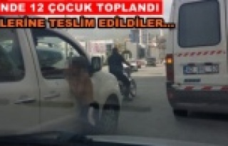 Alanya'da sokakta çalışan çocuklar toplandı