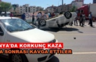 Alanya'da trafik kazası! Yaralılar var