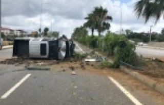 Alanya Gazipaşa yolunda kaza: 4 yaralı var