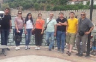 Alanya'yı keşfe çıktılar