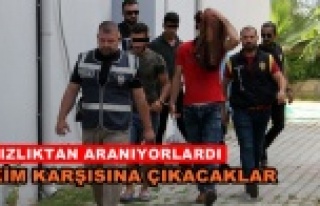 Alanya’da 1’i kadın 5 şüpheli yakalandı