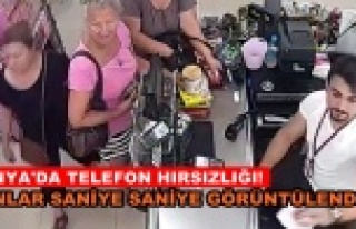 Alanya’daki cep telefonu hırsızlığı güvenlik...