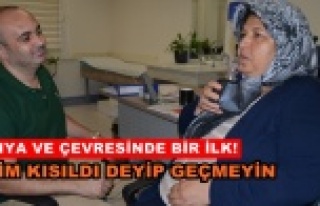 ALKÜ'de ses terapisine başlandı