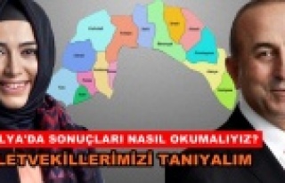 Antalya’da partilerin kazandığı oy oranları...