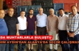 Aydın: “Esnafımızın her zaman yanındayız”