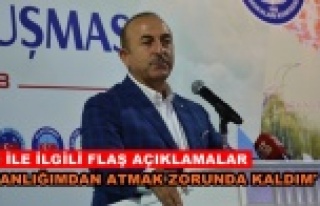 Bakan Çavuşoğlu: "FETÖ, benim bakanlığımı...
