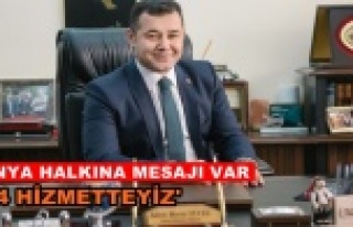 Başkan Yücel'den bayram mesajı