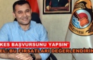 Başkan Yücel'den vergi ve imar barışı uyarısı