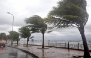 Batı Akdeniz’de fırtına uyarısı