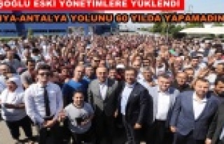 "Biz yapacağız diyoruz, onlar yıkacağız...