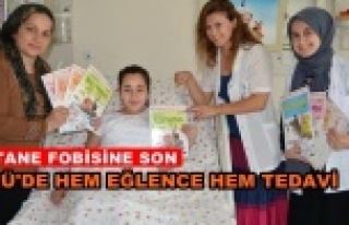 Çocuklara hem eğitici hemde eğlenceli tedavi