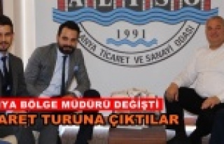 Eski ve yeni müdürden Şahin'e ziyaret