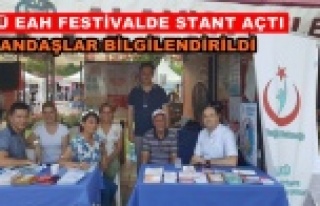 Festival boyunca sağlık hizmeti verildi